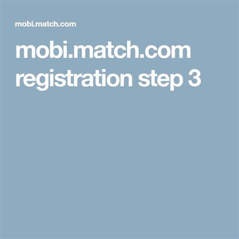 What is mobi match